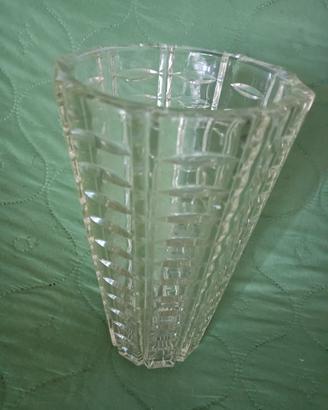 Vaso di cristallo vintage H=22 ;D=13 ; d=8 [cm]