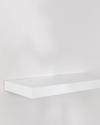 Mensola in Mdf massiccio placcato bianco 3  metri