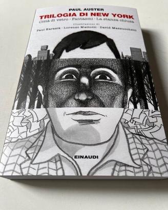 Libro Auster Trilogia New York Graphic Novel Nuovo