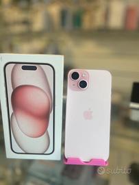 iPhone 15 128GB Rosa-Batteria 90% Originale Apple