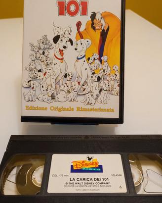 La carica dei 101 - Disney VHS originale 