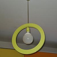 Lampadario verde acido