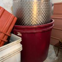 botti acciaio inox a livello olio vino