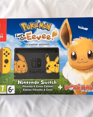Switch Pokémon Limited Edition + Poké Ball + Mario