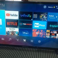 TV smart 32 pollici nordmende android 9 Dt2 sat2 w
