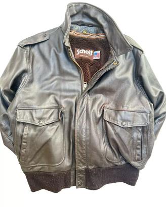 Giacca Bomber SCHOOTT in pelle Orig. VINTAGE 48
