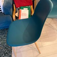 Sedie Deghi color Petrolio