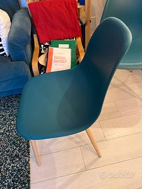 Sedie Deghi color Petrolio