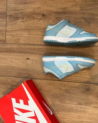 Nike Dunk Low 'Clear Blue Swoosh' DH9765-401