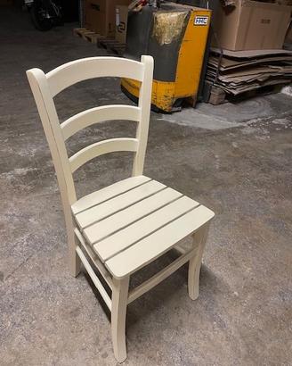 1 sedia Venezia Connubia Calligaris sedile legno