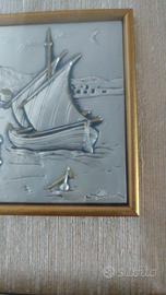 quadro in argento 
