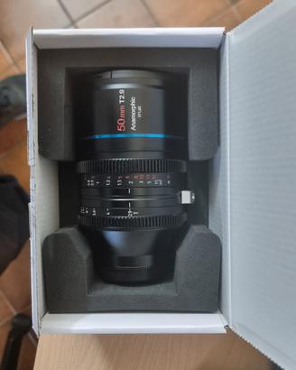 Sirui 50mm T2.9 1.6X Full Frame Anamorphic L mount