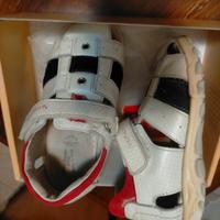 sandalo bimbo 26 Nero Giardini vera pelle 