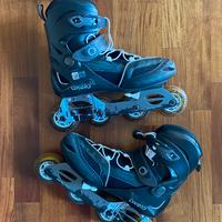 Rollerblade neri oxelo regolabili