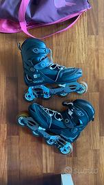 Rollerblade neri oxelo regolabili