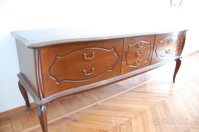 Credenza vintage in legno massello 