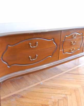 Credenza vintage in legno massello 