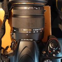 Nikon D 3400 kit + 17-50 f2.8 sigma 