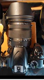 Nikon D 3400 kit + 17-50 f2.8 sigma 