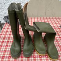 stivali in gomma impermeabili uomo taglia 42