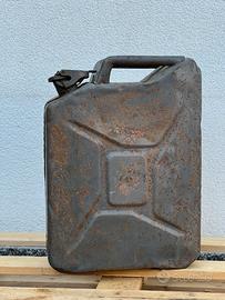 Tanica Jerrycan 20L vintage militare 1943
