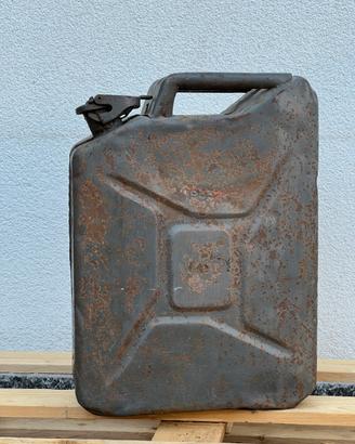 Tanica Jerrycan 20L vintage militare 1943