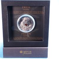 Niue 2022 - 2 Oz Ag - 5$ - FREJA Dea dell'Amore