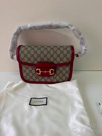 Borsa a spalla Gucci Horsebit