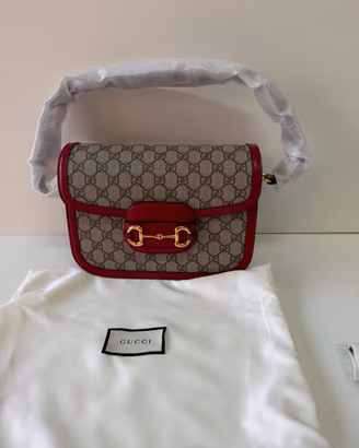Borsa a spalla Gucci Horsebit