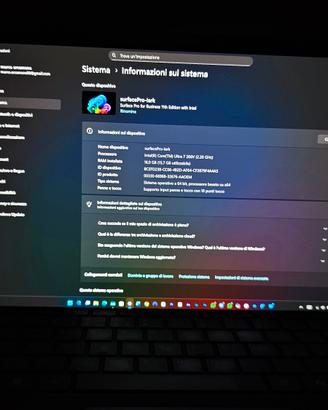 Microsft surface pro intel i7 ultra 16gb ram 1tb