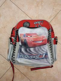 zaino scuola cars