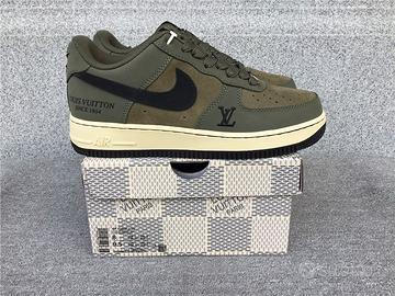 Air Force 1'07 Low LV Modello congiunto Army Green