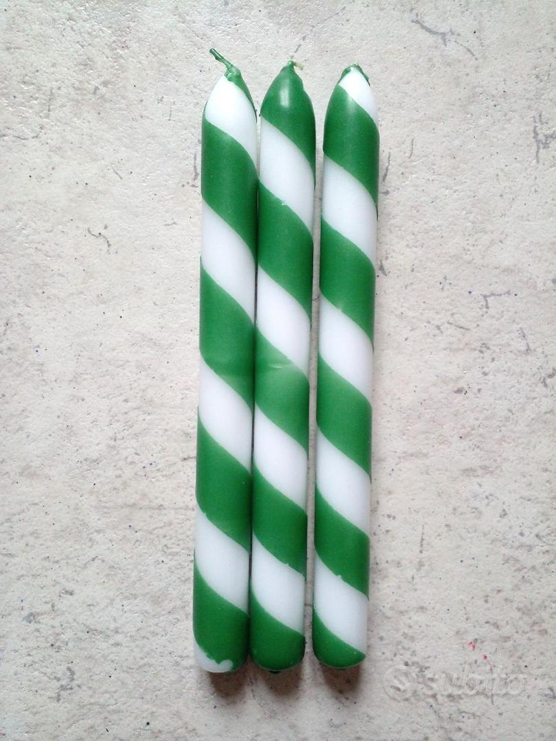Set 7 Candele Verde H.11cm - Alice Home - 6