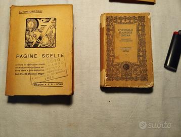 Due Libri vintage anni 30' - 40' Latino