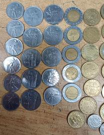 Lotto 62 monete Repubblica Italiana - LIRE