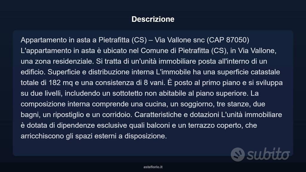 Appartamento – CS, Cosenza - Vista 4