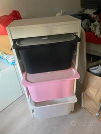 Mobile ikea con contenitori