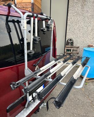 Thule BackPac Portabici 4 posti per portelloni