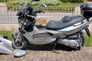 Kimco xciting 250 ie 2008 incidentato per ricambi