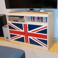 mobile porta  TV azienda artigiana  vintage