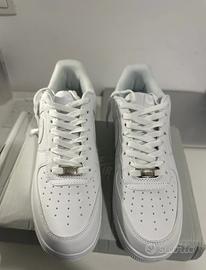 Nike Air Force 1 bianche, taglia 43
