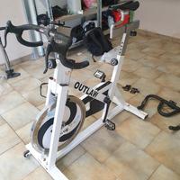 Spin bike SCS 20  Volano 20 Kg con accessori