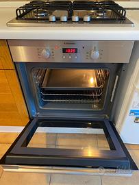 Forno a incasso e gas a 4 fuochi