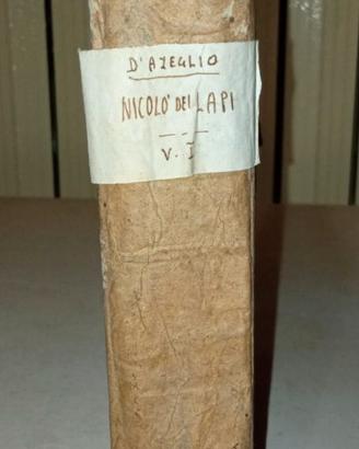 Massimo D'Azeglio - Niccolò Dè Lapi -