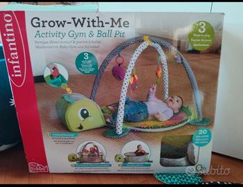 Tappeto grow with me tummy time neonato