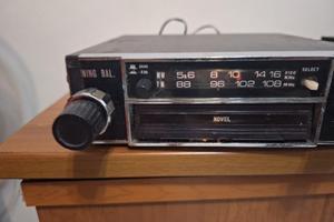 Autoradio Stereo 8  NOVEL Anni 70