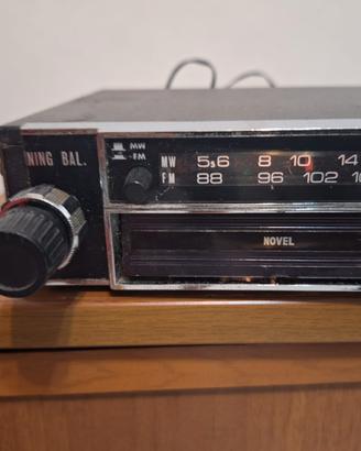 Autoradio Stereo 8  NOVEL Anni 70
