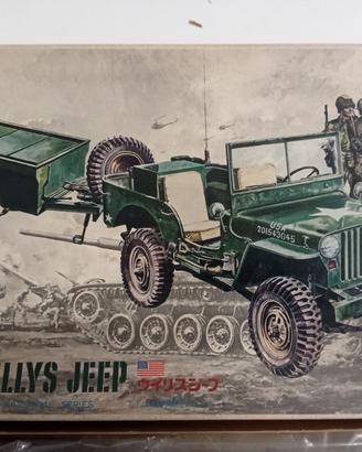 Kit BANDAI jeep WILLYS scala 1/24