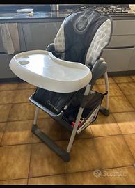 Seggiolone hauck per pappa con sdraietta