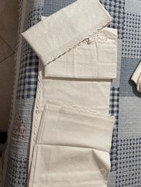 Lenzuolo da corredo matrimoniale